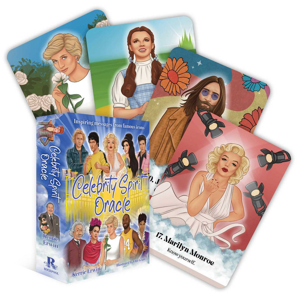 Celebrity Spirit Oracle: Inspiring messages from famous icons - Books - Image - Pop Weasel