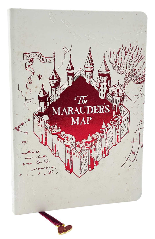Harry Potter: Marauder's Map Journal with Ribbon Charm