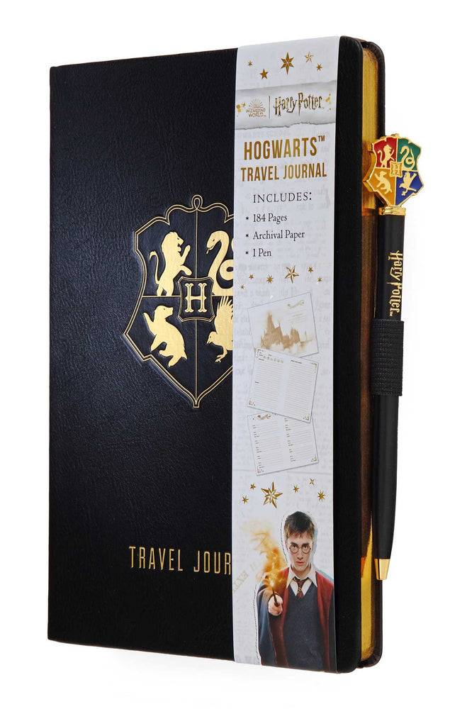 Harry Potter: Hogwarts Travel Journal with Pen - Stationery - Image - Pop Weasel