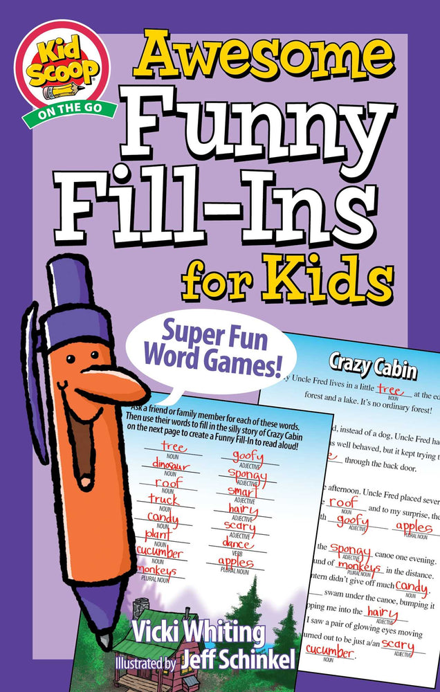 Awesome Funny Fill-Ins for Kids: Super Fun Word Games! - Childrens Books - Image - Pop Weasel