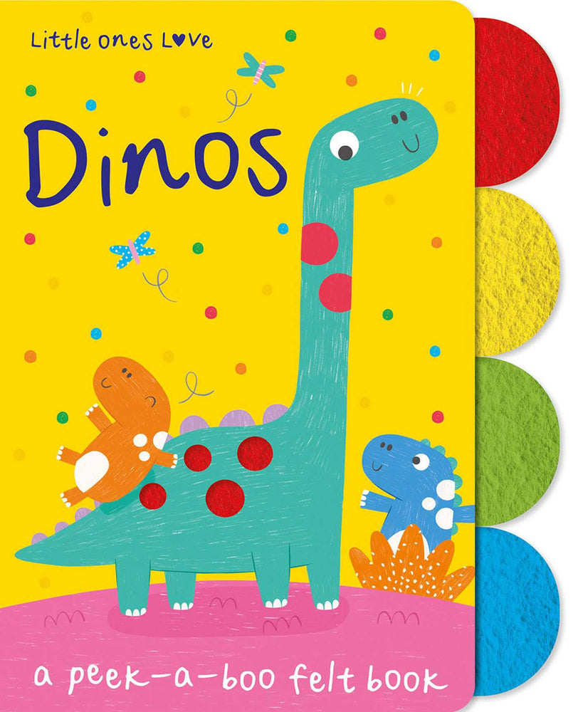 Dinosaurs (Little Ones Love Tabbed Board Book) - Childrens Books - Image - Pop Weasel