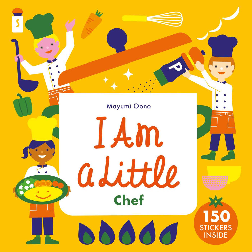 I Am a Little Chef: (Sticker Activity Book for Toddlers) - Childrens Books - Image - Pop Weasel