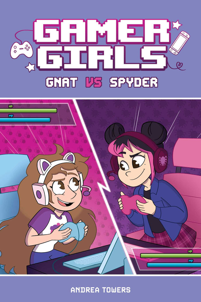 Gamer Girls: Gnat vs. Spyder - Childrens Books - Image - Pop Weasel