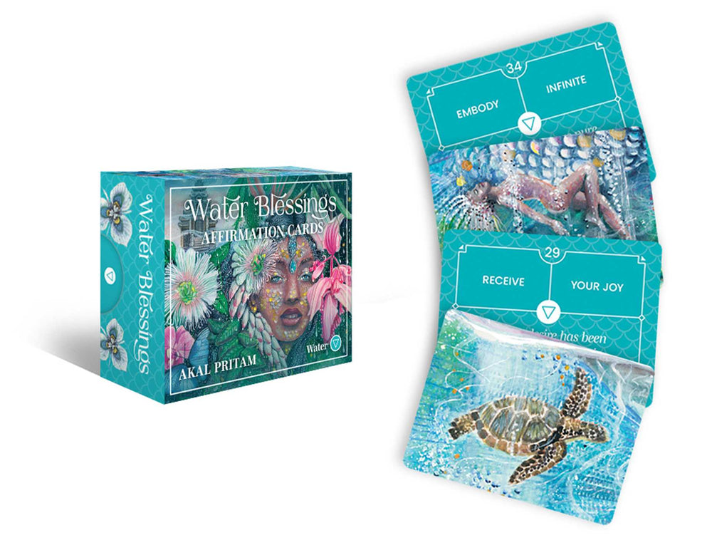 Water Blessings: Affirmation cards - Books - Image - Pop Weasel