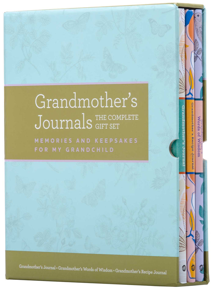 Grandmother's Journals The Complete Gift Set: Memories & Keepsakes For My Grandchild (Mother's Day Keepsake Journal) - Stationery - Image - Pop Weasel