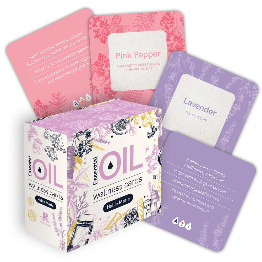 Essential Oil Wellness Cards: Wellness Advocate Edition - Books - Image - Pop Weasel