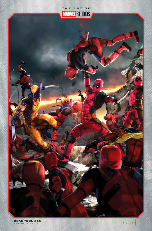 DEADPOOL #15 RODNEY FUENTEBELLA MARVEL STUDIOS VARIANT - Image