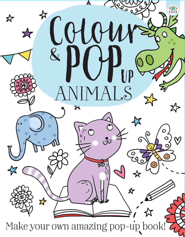 Colour & Pop Up Animals - Books - Image - Pop Weasel