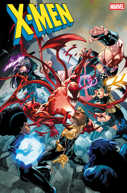 X-MEN #18 JAN BAZALDUA BRING ON THE BAD GUYS VARIANT - Image
