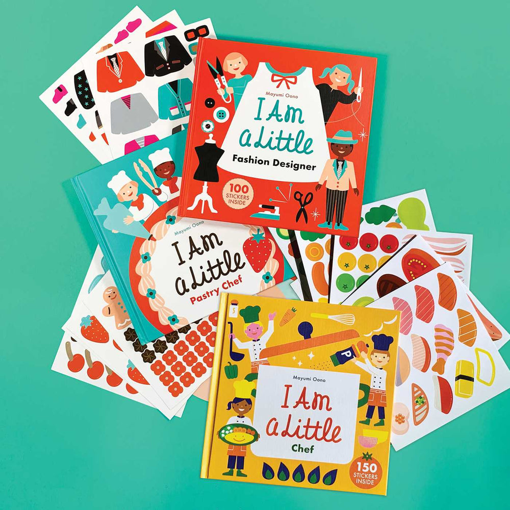 Little Professionals Collection Set (3-Book Set, Featuring 300+ Stickers) - Books - Image - Pop Weasel