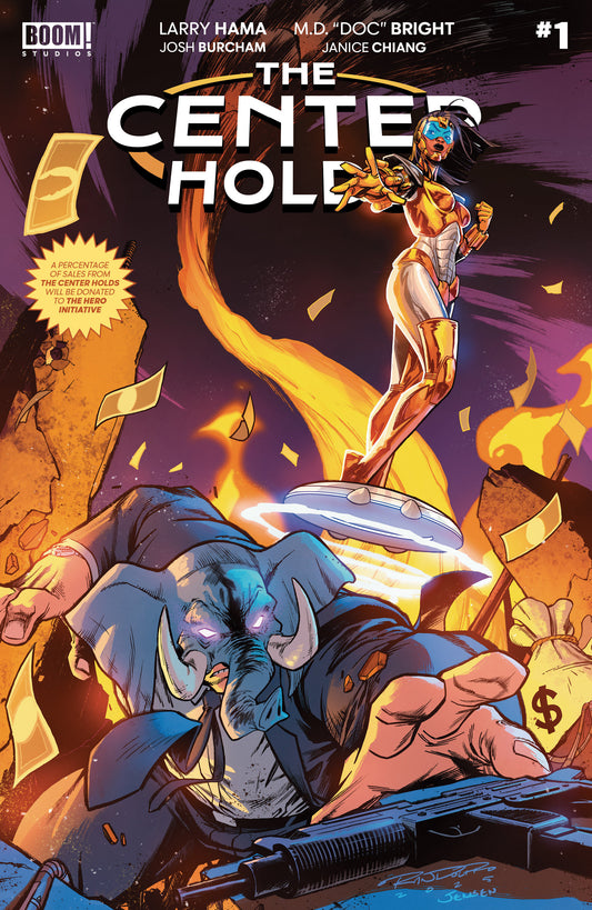The Center Holds #1 B Variant (Dressed, Randolph)