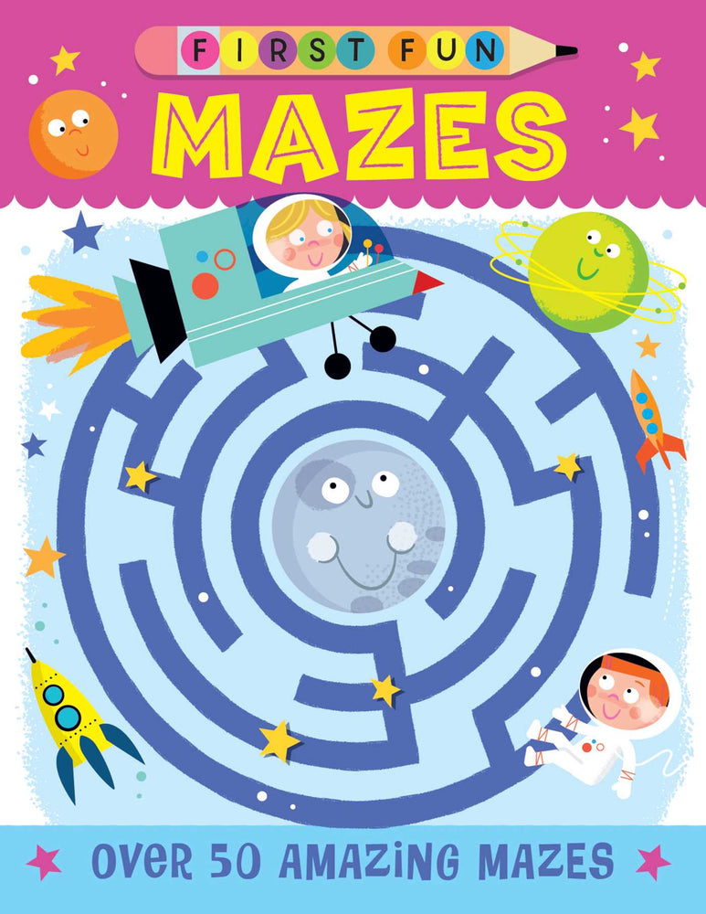 First Fun: Mazes: Over 50 Amazing Mazes - Books - Image - Pop Weasel
