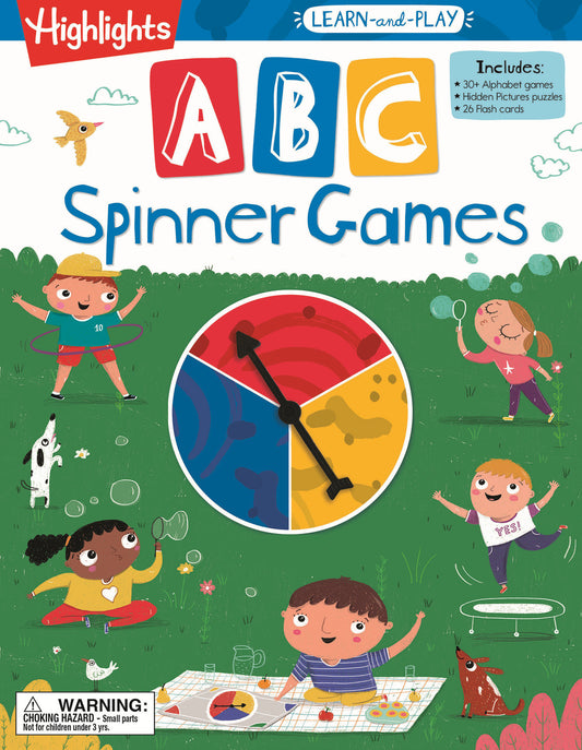 Highlights Learn-and-Play ABC Spinner Games image