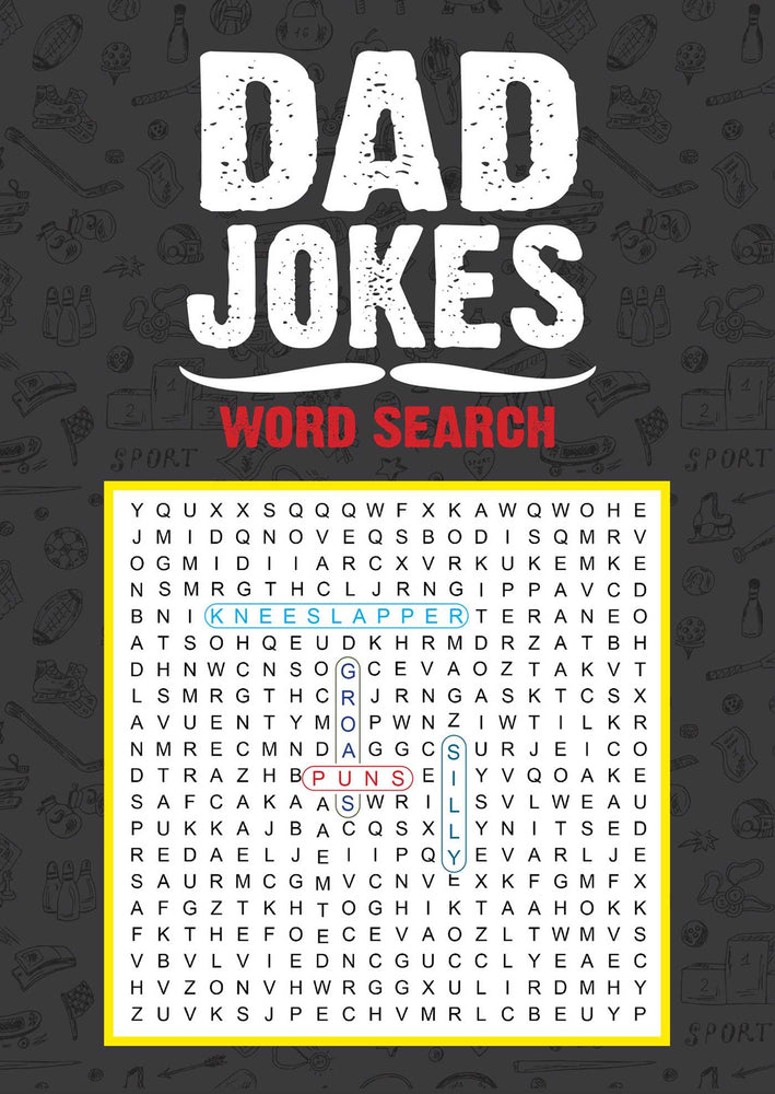 Dad Jokes Word Search - Books - Image - Pop Weasel