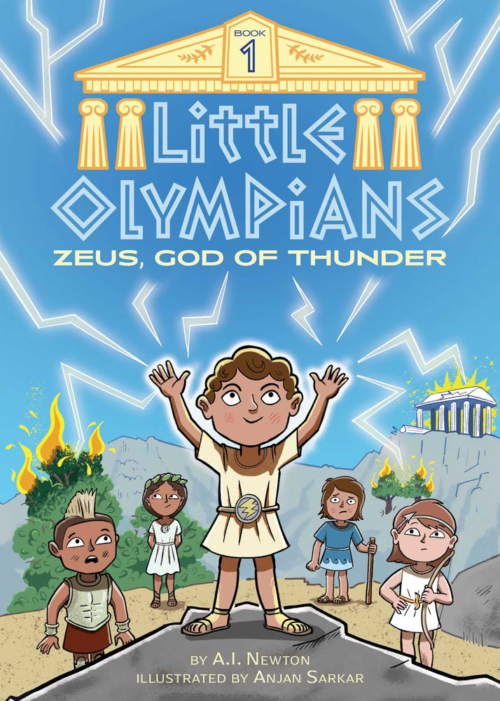 Little Olympians 1: Zeus, God of Thunder - Childrens Books - Image - Pop Weasel