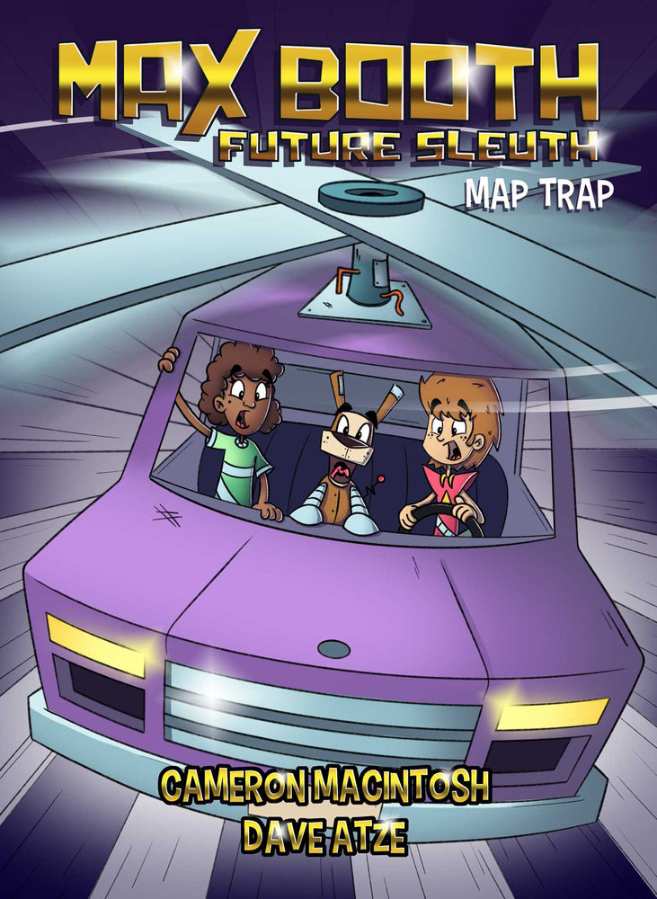 Max Booth Future Sleuth: Map Trap  (book - Childrens Books - Image - Pop Weasel