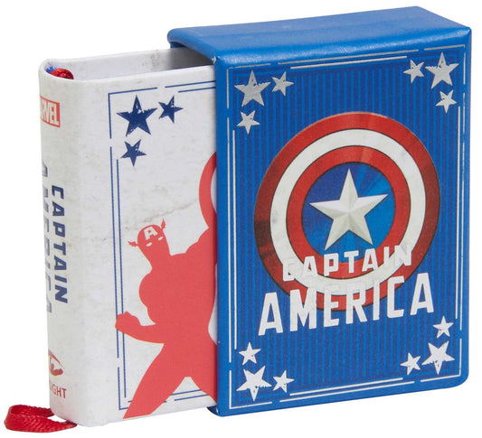 Marvel Comics: Captain America (Tiny Book): Inspirational Quotes From the First Avenger (Fits in the Palm of Your Hand, Stocking Stuffer, Nove