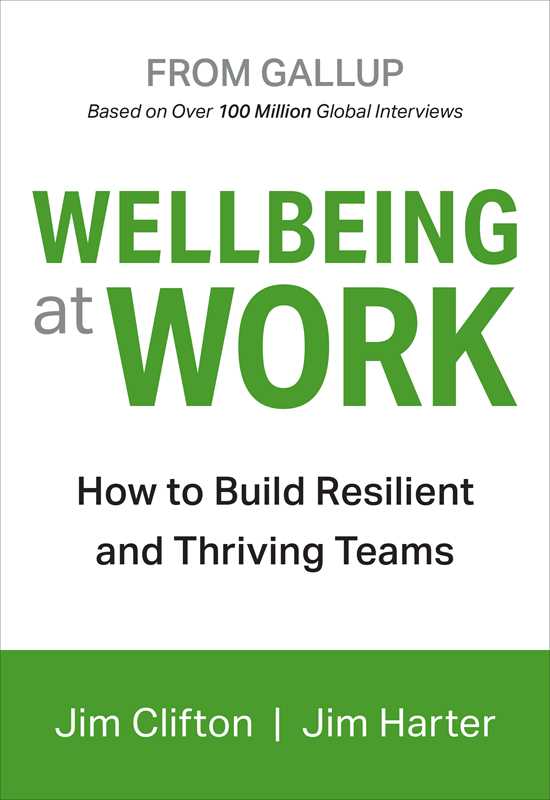 Wellbeing at Work: How to Build Resilient and Thriving Teams - Books - Image - Pop Weasel