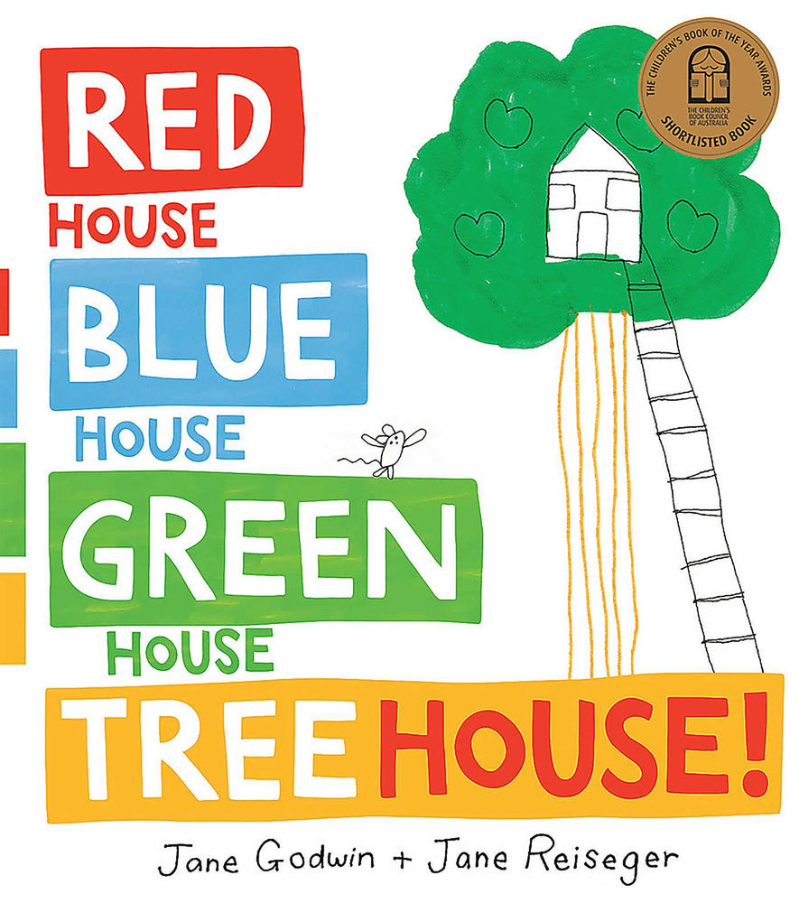 Red House, Blue House, Green House, Tree House - Childrens Books - Image - Pop Weasel