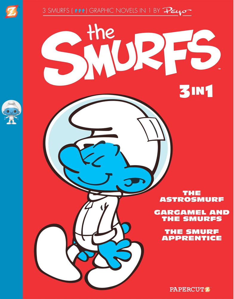 The Smurfs 3-in-1 Vol. 3: The Smurf Apprentice, The Astrosmurf, and The Smurfnapper - Graphic Novels - Image - Pop Weasel