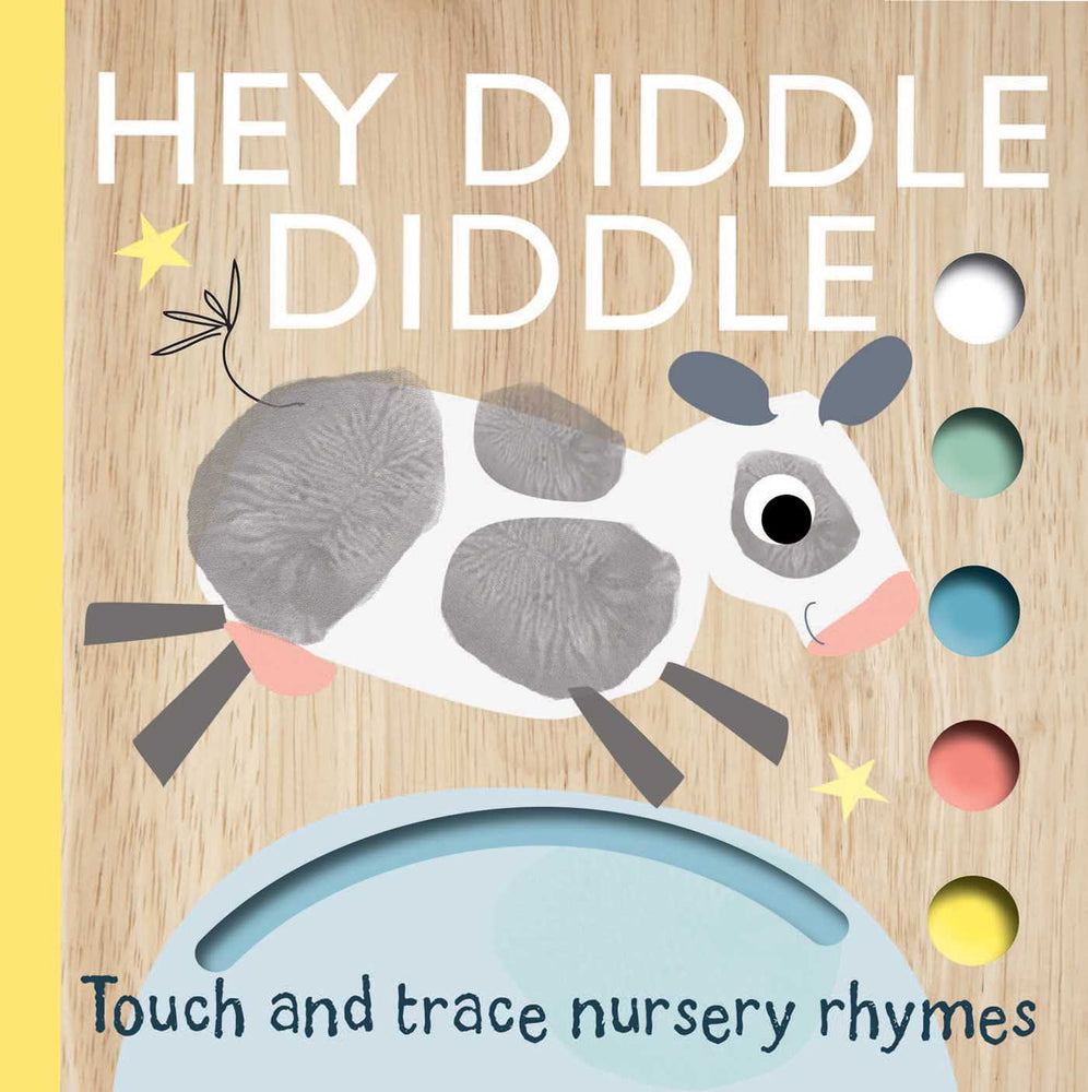 Touch and Trace Nursery Rhymes: Hey Diddle Diddle (Board Book for Babies and Toddlers 0-2 years old) - Childrens Books - Image - Pop Weasel