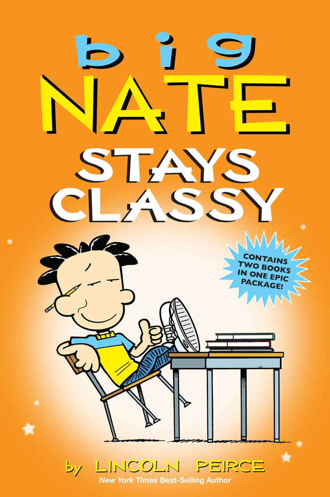 Big Nate Stays Classy: Two Books in One - Childrens Books - Image - Pop Weasel