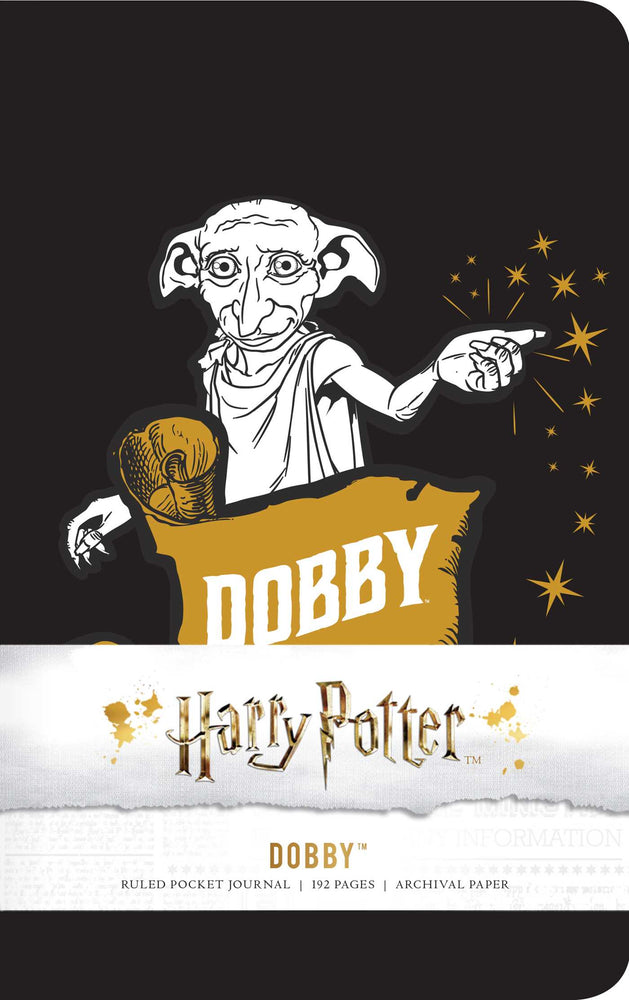 Harry Potter: Dobby Ruled Pocket Journal - Stationery - Image - Pop Weasel