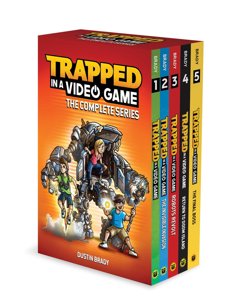Trapped in a Video Game: The Complete Series - Childrens Books - Image - Pop Weasel