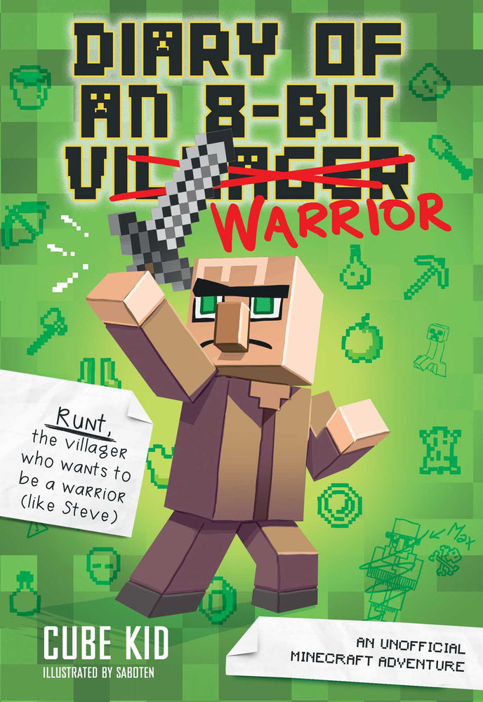 Diary of an 8-Bit Warrior: An Unofficial Minecraft Adventure - Childrens Books - Image - Pop Weasel