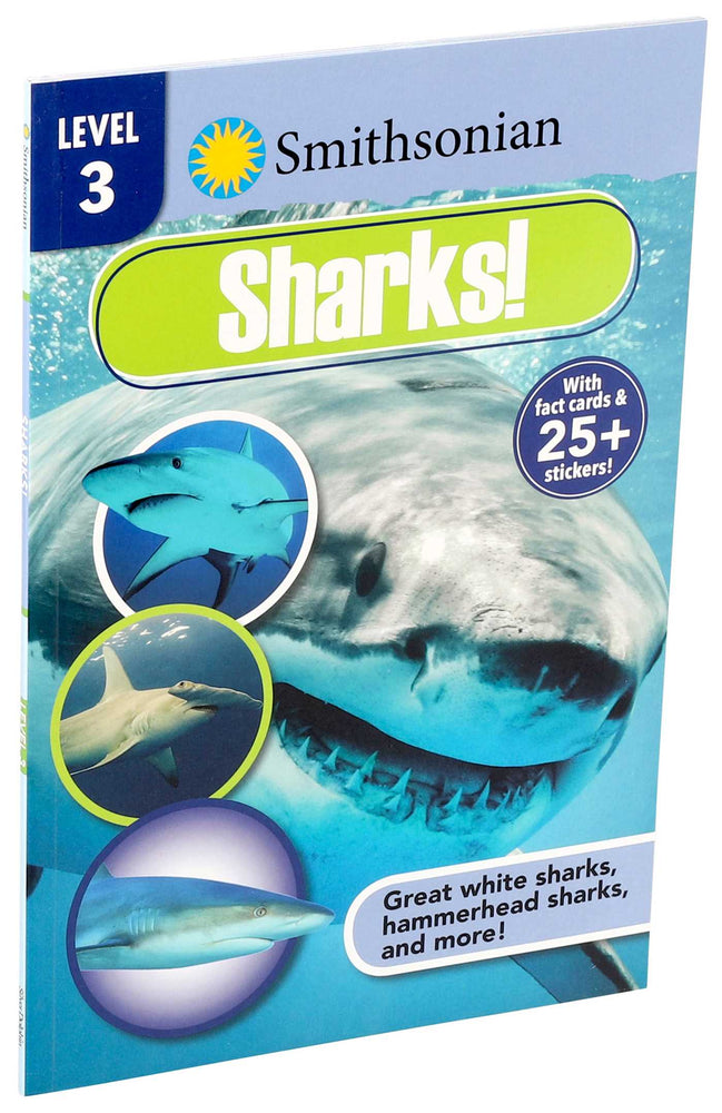Smithsonian Reader Level 3: Sharks! | TPB - Books - Image - Pop Weasel