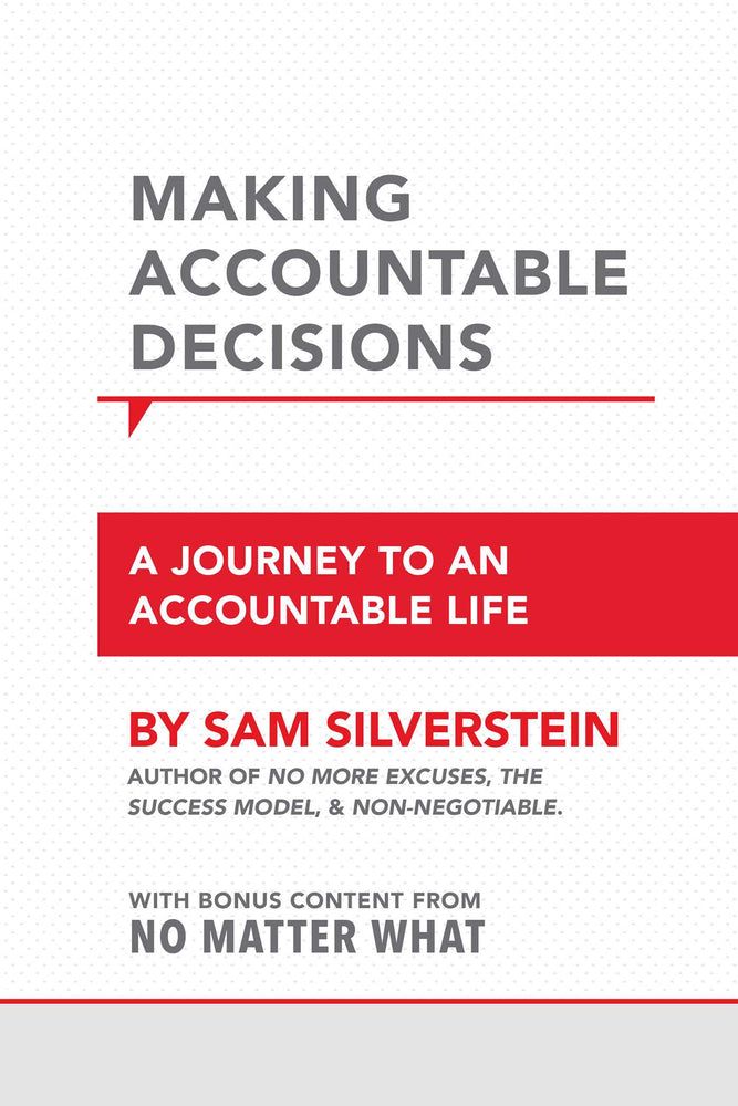 Making Accountable Decisions: A Journey to an Accountable Life | TPB - Books - Image - Pop Weasel