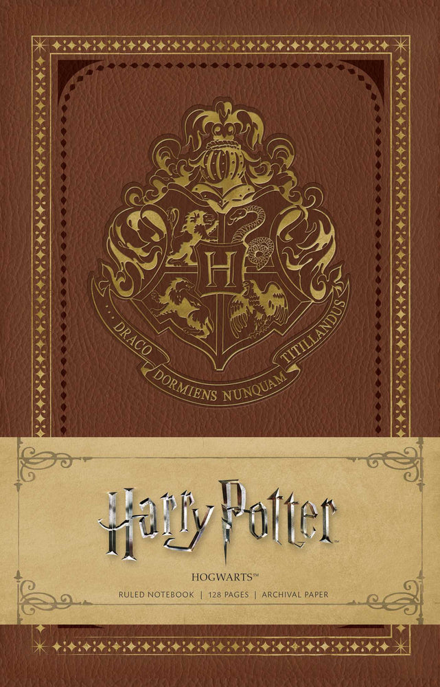 Harry Potter: Hogwarts Ruled Notebook - Stationery - Image - Pop Weasel