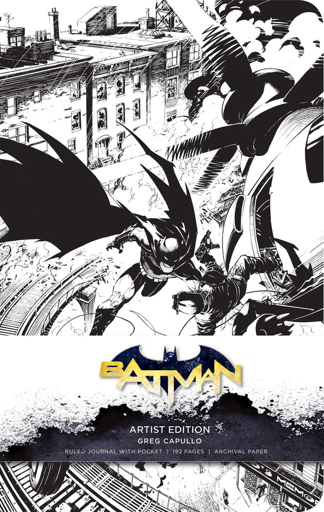 Pop Weasel Image of DC Comics: Batman Hardcover Ruled Journal: Artist Edition - Stationery - Image - Pop Weasel