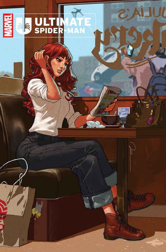 ULTIMATE SPIDER-MAN #19 GERALD PAREL MARY JANE VARIANT - Image