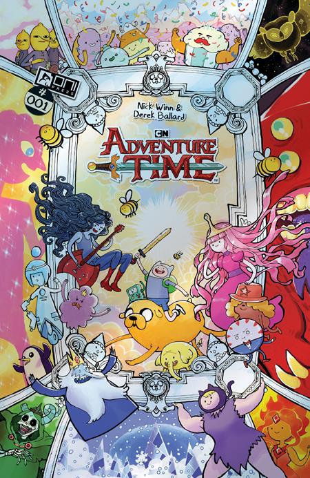 Adventure Time (2025) #1  H Trung Le Nguyen Silver Foil Var - Image
