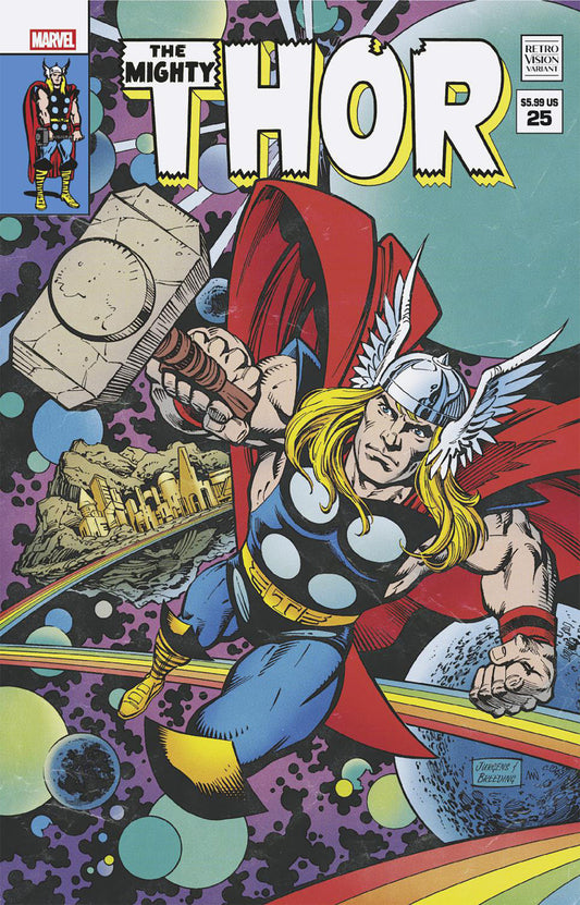 IMMORTAL THOR #25 DAN JURGENS RETROVISION VARIANT - Image