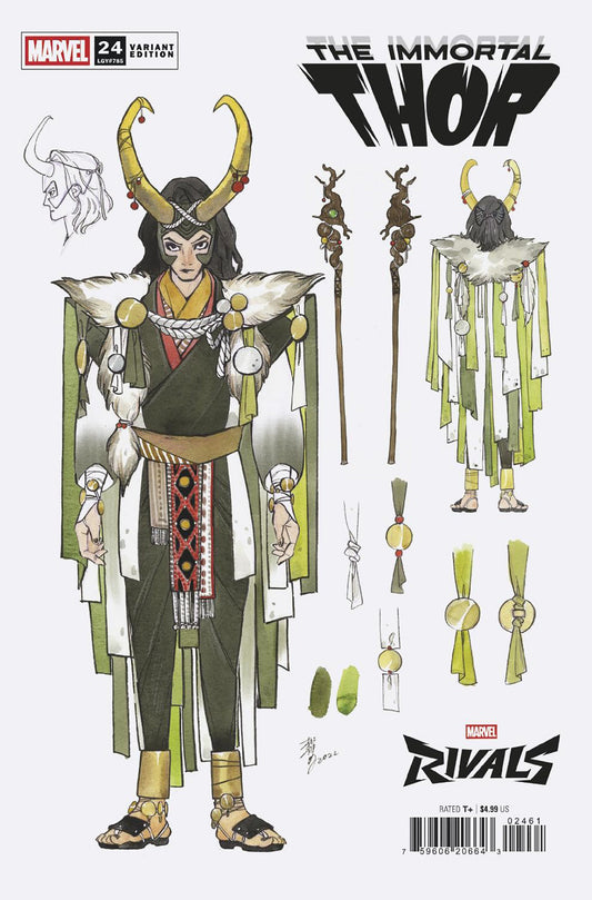IMMORTAL THOR #24 PEACH MOMOKO MARVEL RIVALS VARIANT - Image