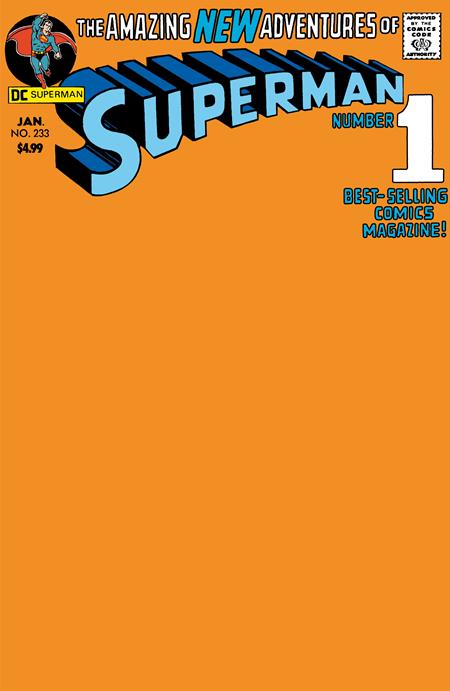 Superman #233 Facsimile Edition  D Blank Var - Image