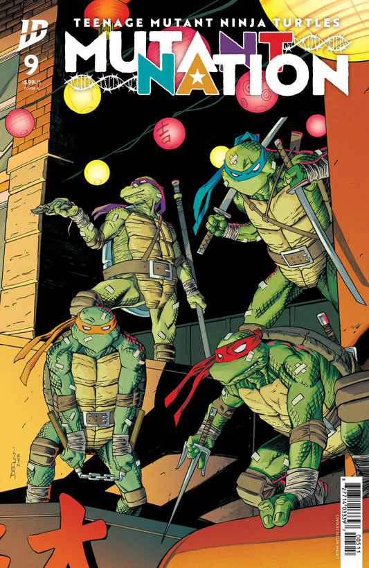 Teenage Mutant Ninja Turtles: Mutant Nation #9 Cover A (Shalvey) - Image