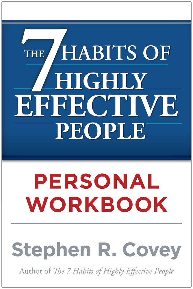 The 7 Habits of Highly Effective People Personal Workbook | TPB - Books - Image - Pop Weasel