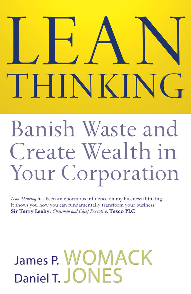 Lean Thinking: Banish Waste And Create Wealth In Your Corporation | TPB - Books - Image - Pop Weasel