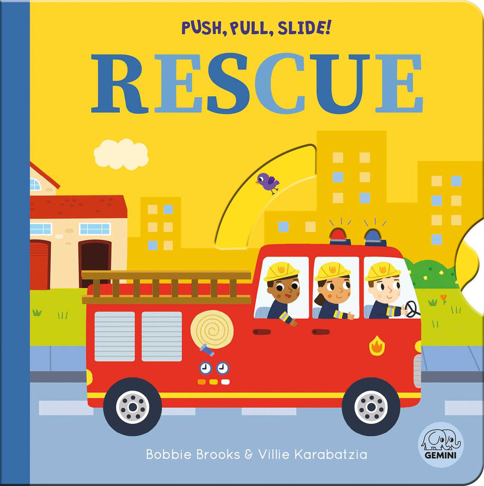 Push, Pull, Slide! Rescue - Childrens Books - Image - Pop Weasel