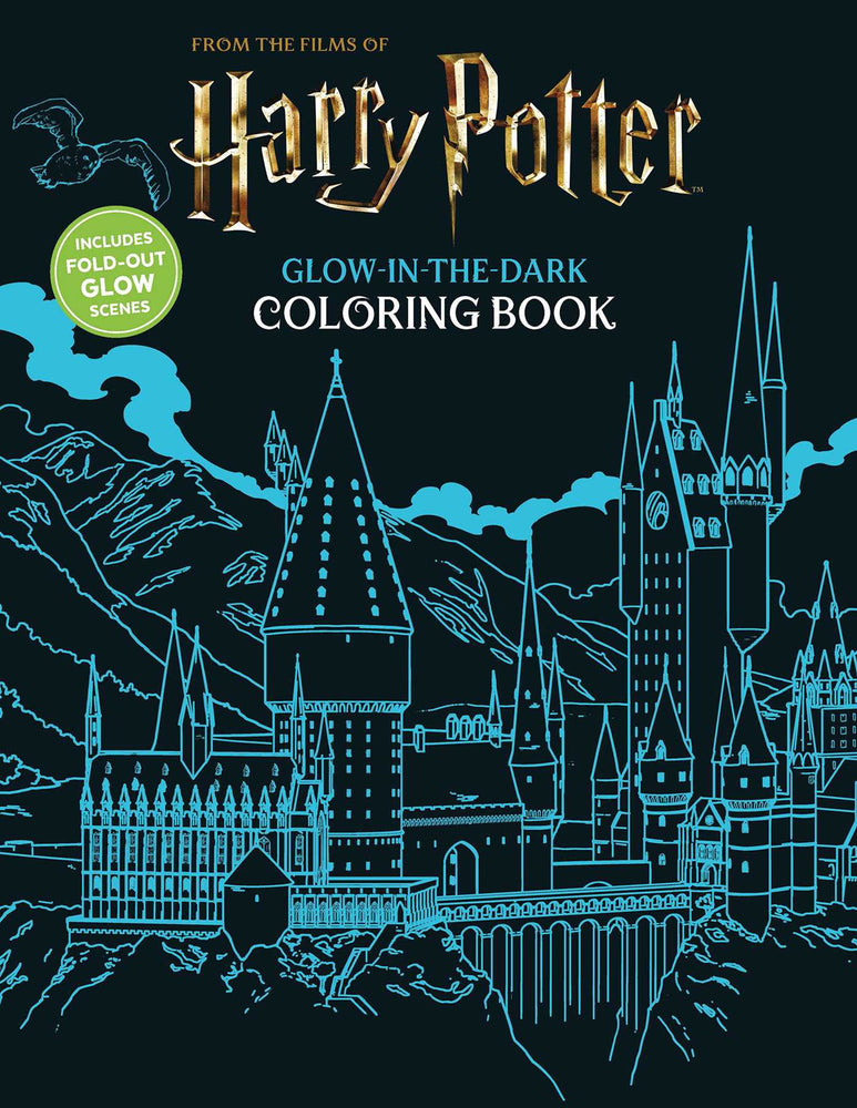 Harry Potter Glow-in-the-Dark Coloring Book - Books - Image - Pop Weasel