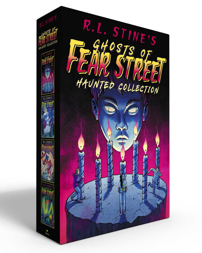 R.L. Stine's Ghosts of Fear Street Haunted Collection (Boxed Set): Hide and Shriek; Who's Been Sleeping in My Grave?; The Attack of the Aqua Ape - Childrens Books - Image - Pop Weasel