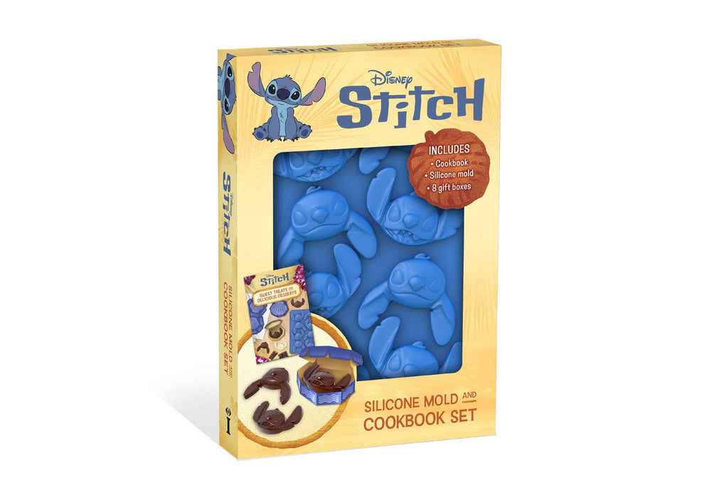 Disney Stitch: The Official Silicone Mold and Cookbook Set: Make Your Own Chocolates, Soaps, and More! - Novelty - Image - Pop Weasel