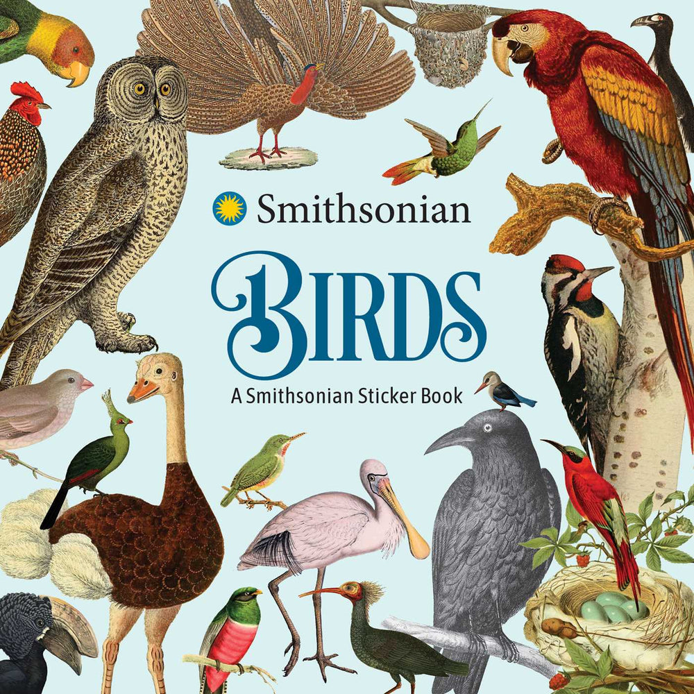 Birds: A Smithsonian Sticker Book - Books - Image - Pop Weasel