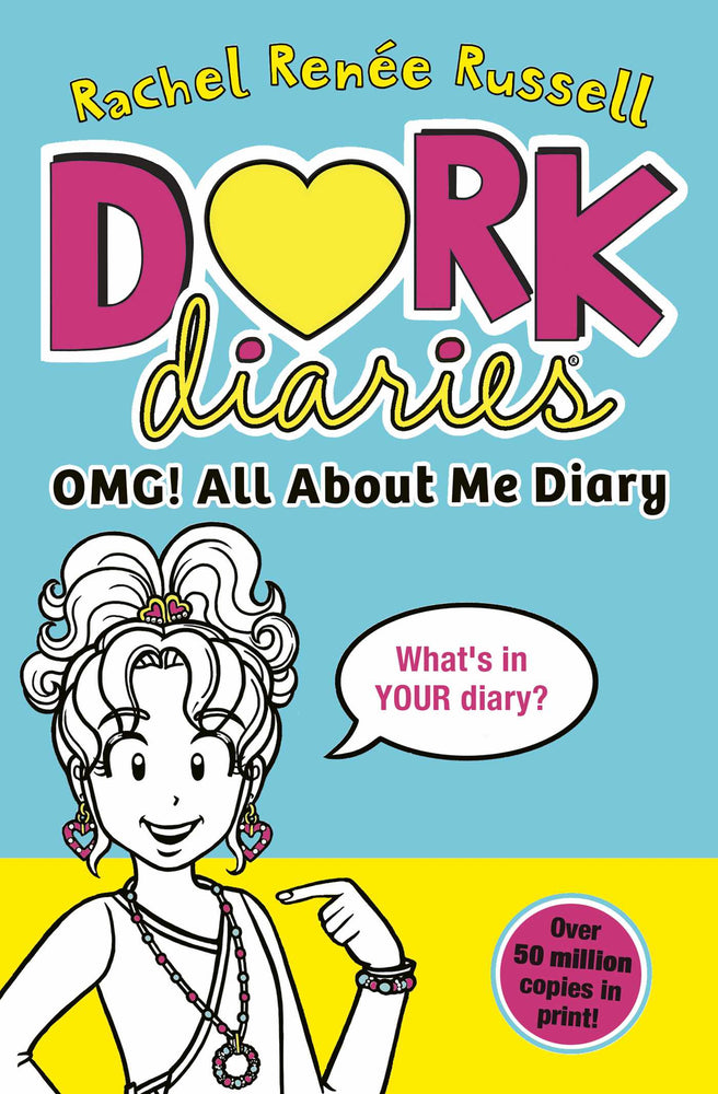 Dork Diaries: OMG! All About Me Diary: Get ready to make your own Dork Diary! - Childrens Books - Image - Pop Weasel