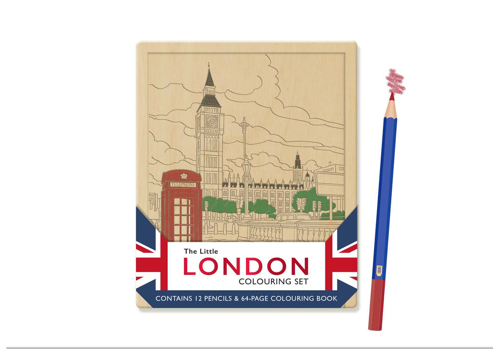 The Little London Colouring Set: Contains 12 colour pencils and a 64-page colouring book - Books - Image - Pop Weasel