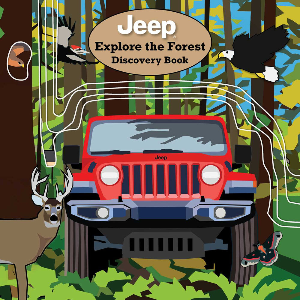 Jeep Explore the Forest Discovery Book - Childrens Books - Image - Pop Weasel