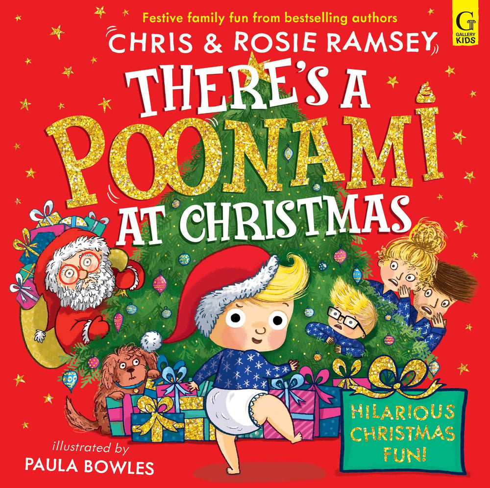 There's a Poonami at Christmas: The explosively funny new picture book from award winning podcasters, Chris and Rosie Ramsey. The perfect Chris - Childrens Books - Image - Pop Weasel